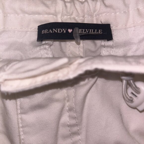 Brandy Melville, White Relaxed Cargo Pants - Picture 6 of 6